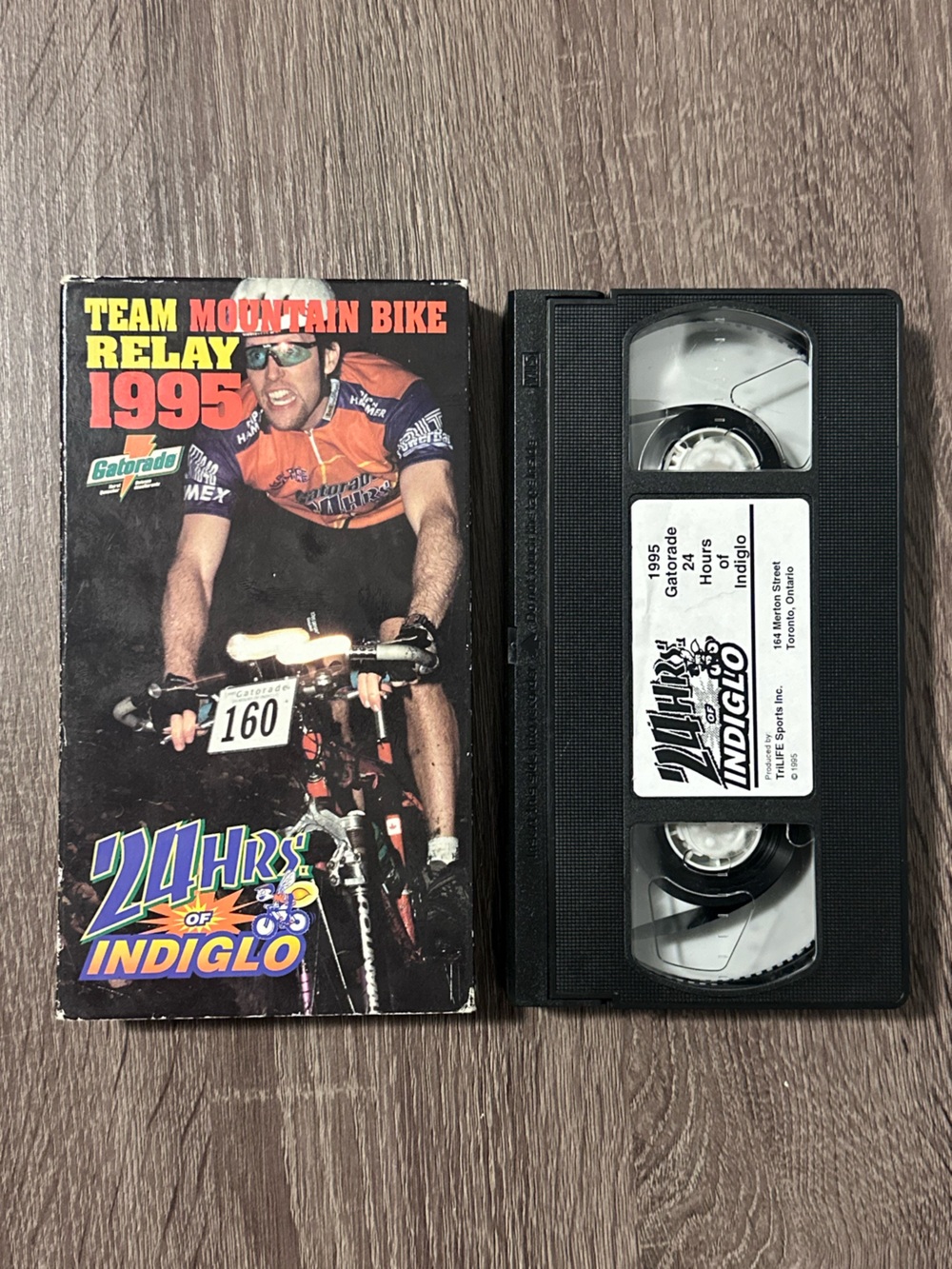 Mountain Bike Relay 1995 VHS - Gatorade 24 hours of Indiglo